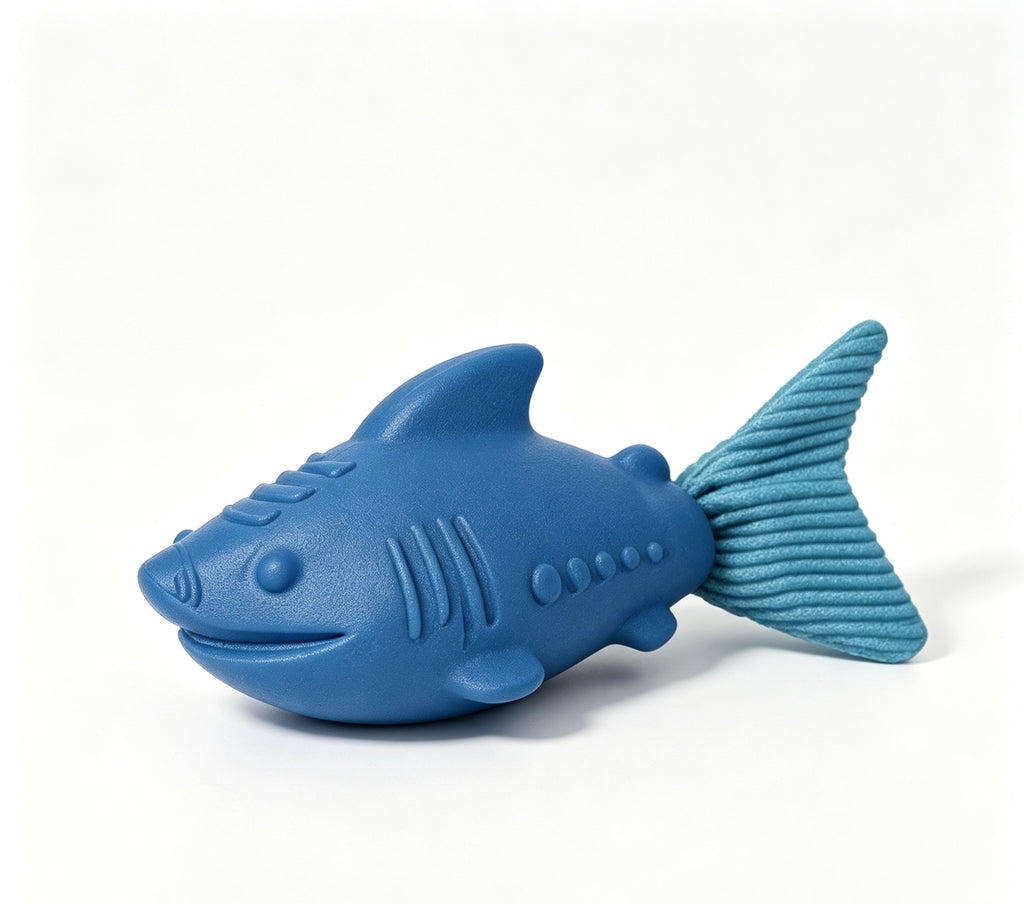 Ocean Series Shark Dog Chew Toy