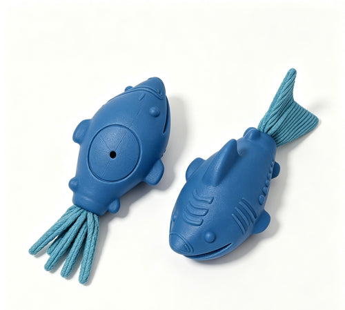 Ocean Series Shark Dog Chew Toy